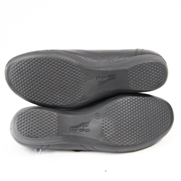 Dansko Franny Slip on Shoes Women Black Leather Loafer EU 41 Flat - Picture 9 of 10